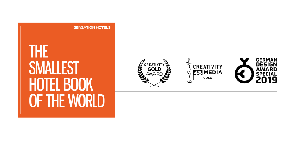 hapag lloyd - sensation hotels - the smallest hotel book of the world
